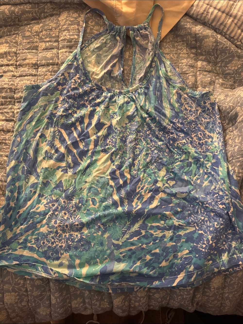 Lilly Pulitzer keyhole tank